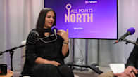 Saaima Aziz speaking on the All Points North podcast.