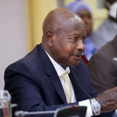 Ugandas president Yoweri Museveni 