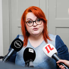 Silja Paavola ja Millariikka Rytkönen kertoivat Tehyn ja Superin hylkäävän sovintoesityksen.