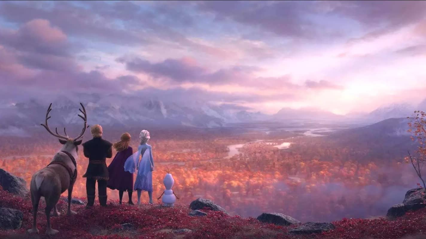 Disneyn Frozen 2 video sijoittuu syksyiseen Saamenmaalle. 