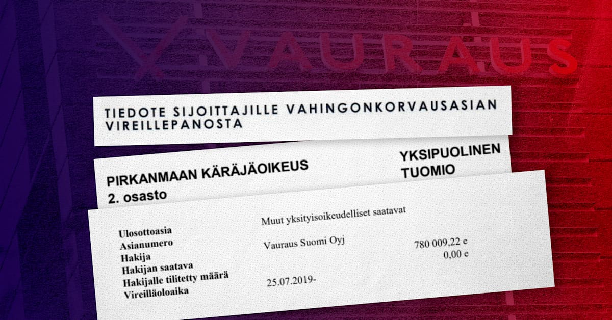 ”Minun moraalini ei kestänyt” – Vauraus Suomen entiset työntekijät kertovat, miten miljoonatappiot syntyivät