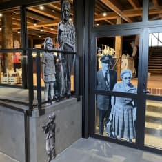 Savonlinnan museon tuloaula Riihisaaressa