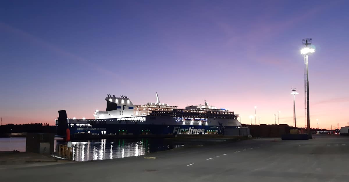 Mies putosi laivan kannelta ja kuoli Naantalissa