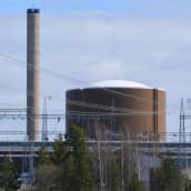 Fortumin Loviisan ydinvoimalaitos keväällä 2016.