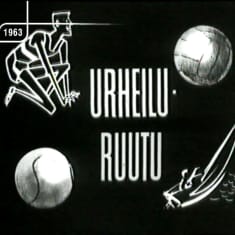Urheiluruudun tunnus (1963).
