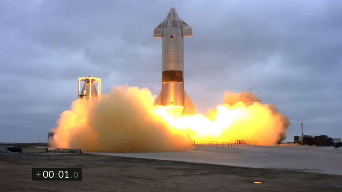 Starship-avaruusraketti laskeutui onnistuneesti Texasiin 6.5. 2021.