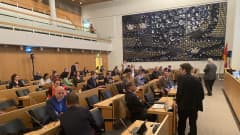 Tampereen kaupunginvaltuuston kokous käynnistymässä 30.1.2023