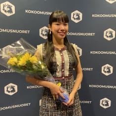Kokoomusnuorten uusi puheenjohtaja, 25-vuotias Binga Tupamäki Tampereella.