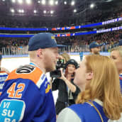 Otto Rauhala ja hänen puolisonsa Eveliina Rauhala.