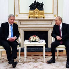 Sauli Niinistö ja Vladimir Putin