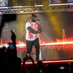 50 Cent esiintyy Blockfestissä. 