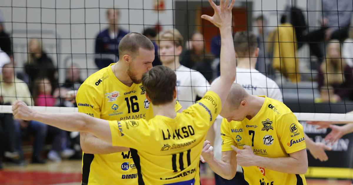 Hurrikaani kaatoi sarjanousija AC Oulu Volleyn ensimmäisessä loppuottelussa