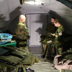  Kenttäsairaala Nordic Response harjoituksessa Altassa, Norjassa