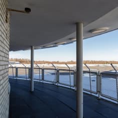 Malmin lentoasema. Kuvattu 2.3. 2021.