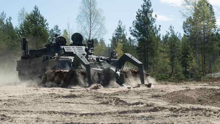 Leopard 2 -raivausvaunu.