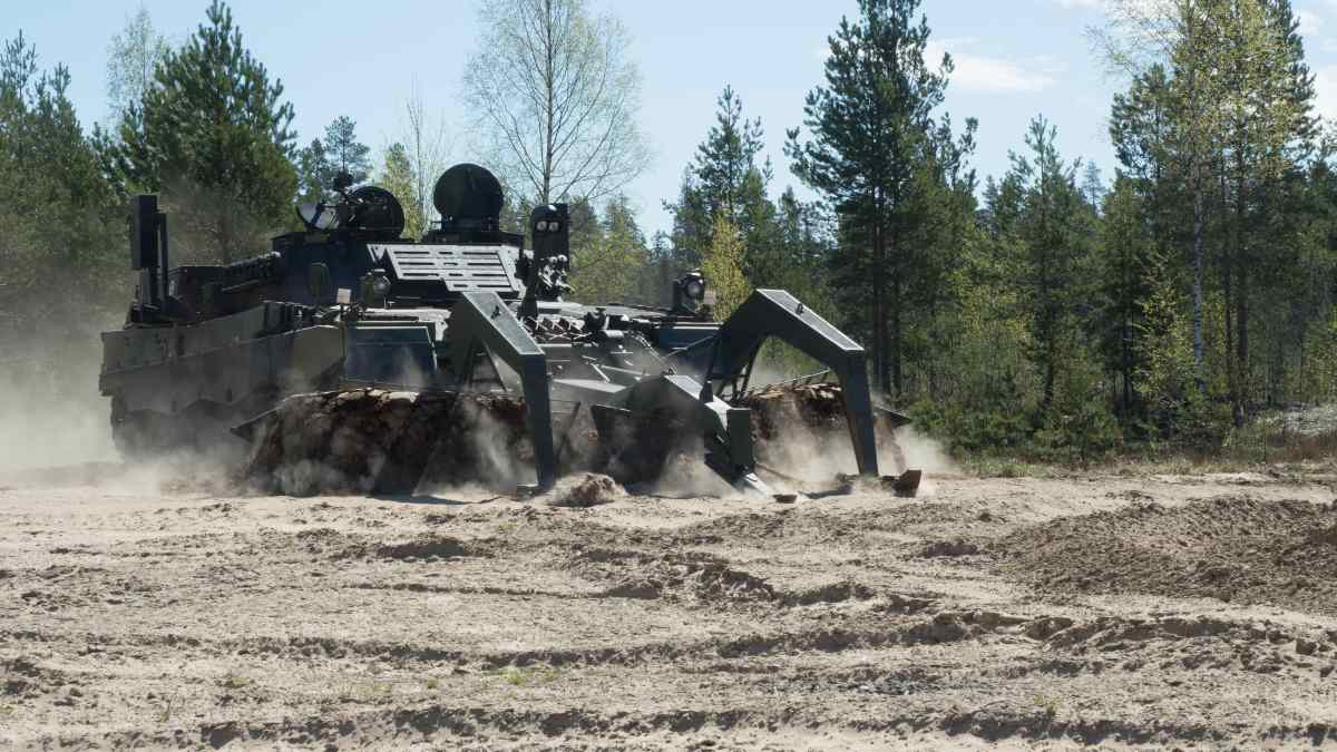 Leopard 2 -raivausvaunu.