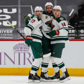 Joel Eriksson Ek, Jordan Greenway ja Marcus Foligno