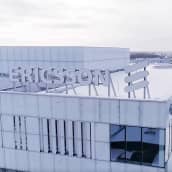 Ilmakuva Ericssonin pääkonttorista Ruotsissa