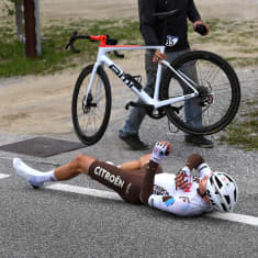 Jaakko Hänninen kaatui Lombardian ympäriajossa