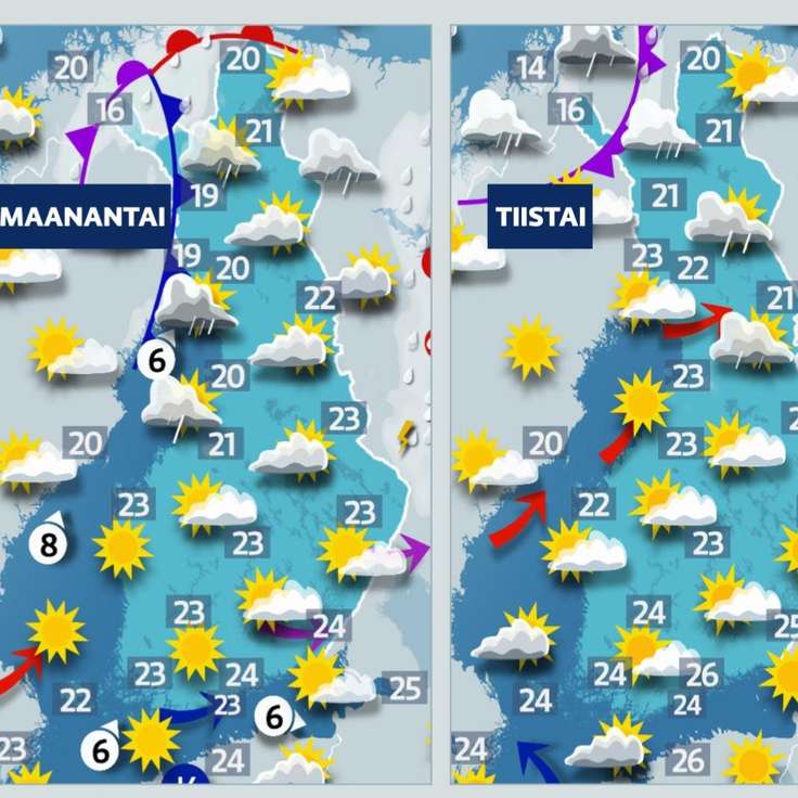 Söderändan | Yle Sää