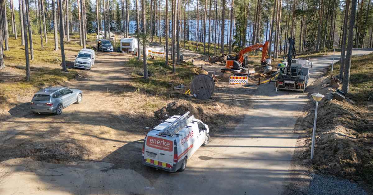 Kuhmon Kalevalankankaan matkailurakentaminen alkoi vuosien aikomisen jälkeen