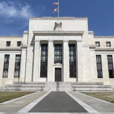 Amerikanska centralbanken (Fed) i Washington DC 