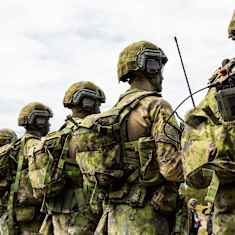 New lighter combat equipment for conscripts.