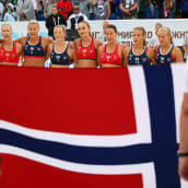 Norjan rantakäsipallon maajoukkue vuoden 2018 MM-kisoissa.