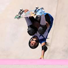 Heili Sirviö Pariisin olympialaisissa.