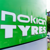Nokian renkaiden tehdas Nokialla.