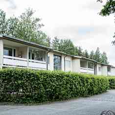 A row house in Joensuu.