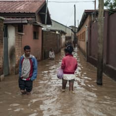 Trooppinen myrsky Ana riehui Itä-Afrikassa