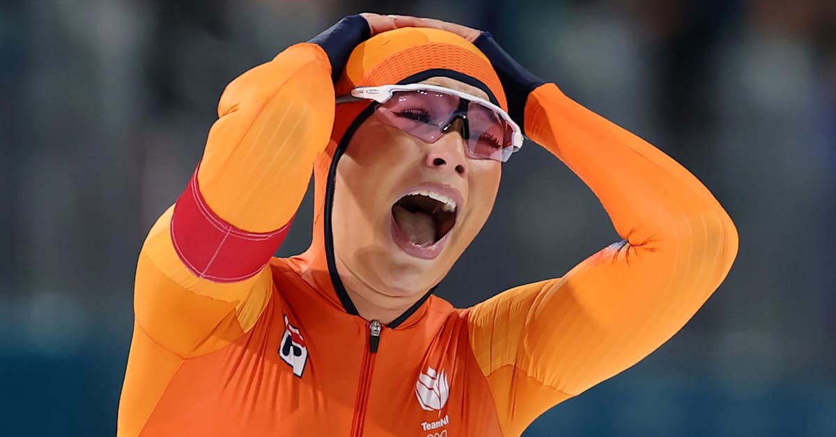 Jutta Leerdam puhkesi kyyneliin olympiakullan varmistuttua – jäätävä ennätysputki pikaluistelussa