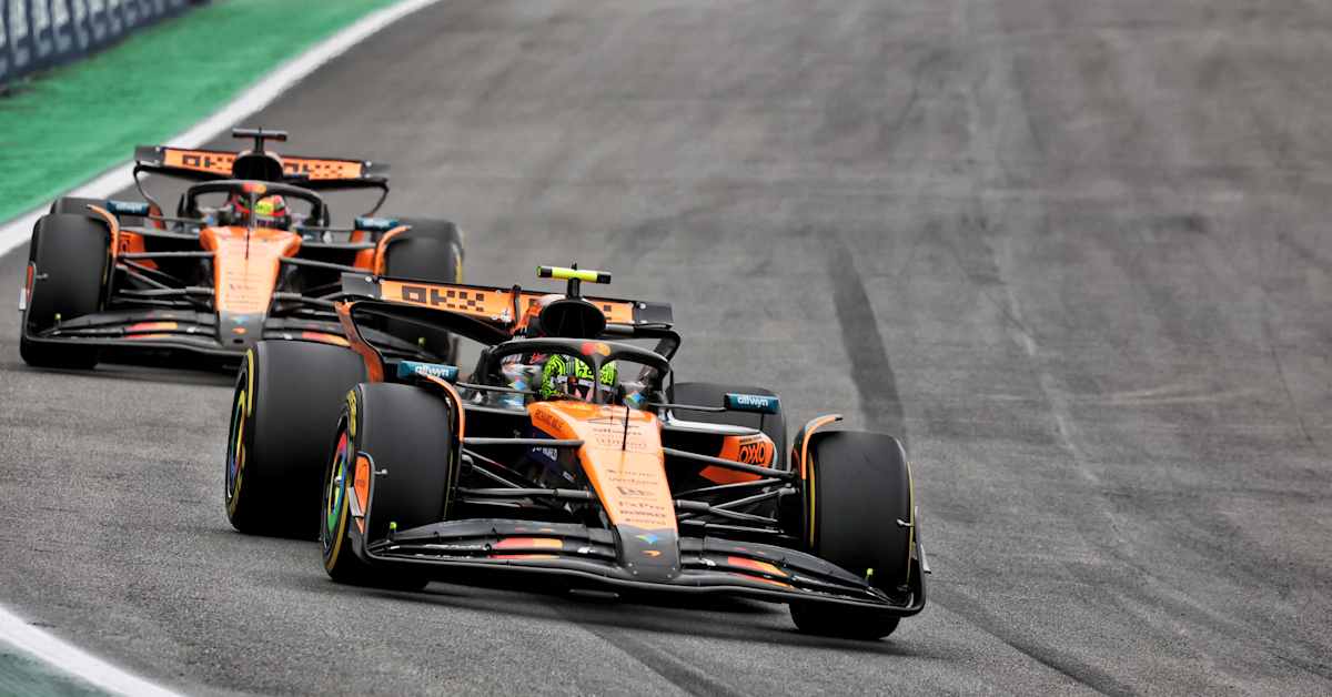 Lando Norris vankisti johtoaan voittamalla Brasilian GP:n – Verstappen nousi huimasti, aikasakko hidasti Piastrin matkaa