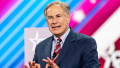 Texasin kuvernööri Greg Abbott.