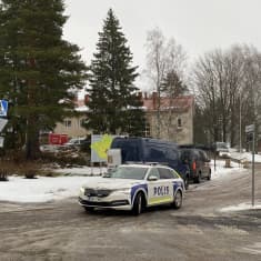 Poliisin piiritystilanne Juupajoella 15.1.2023.