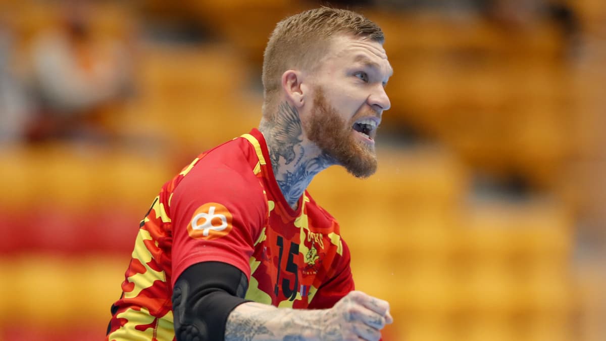 Käsipalloilija Teemu Tamminen.