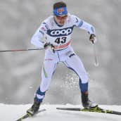 Ari Luusua i världscupspåret.