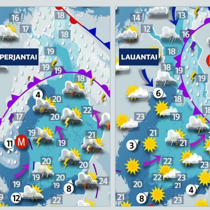 Nedergård | Yle Sää