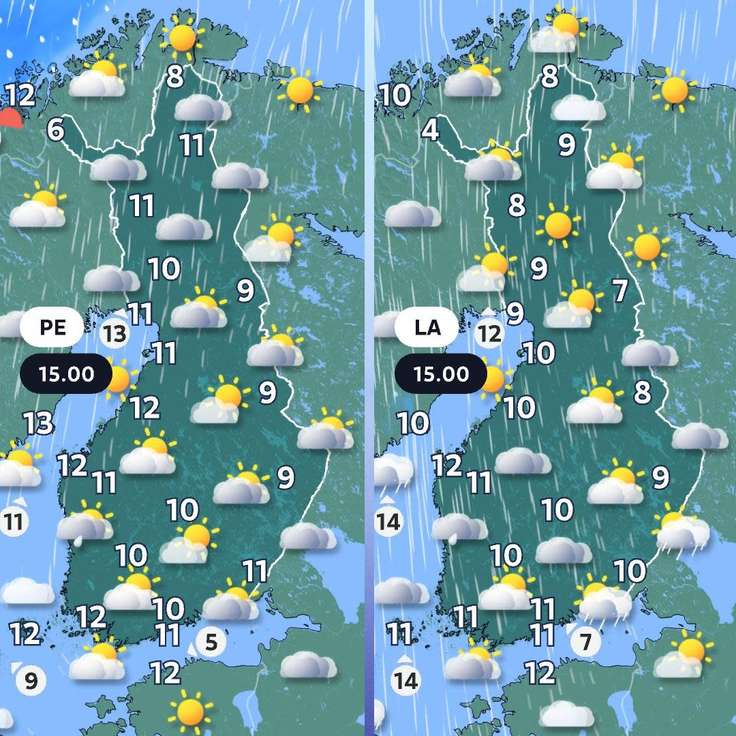 Sää Turku – Sääennusteet ja sadetutka – Yle