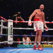 Tyson Fury kuvassa.