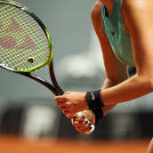 En neutral bild av en tennisspelare.