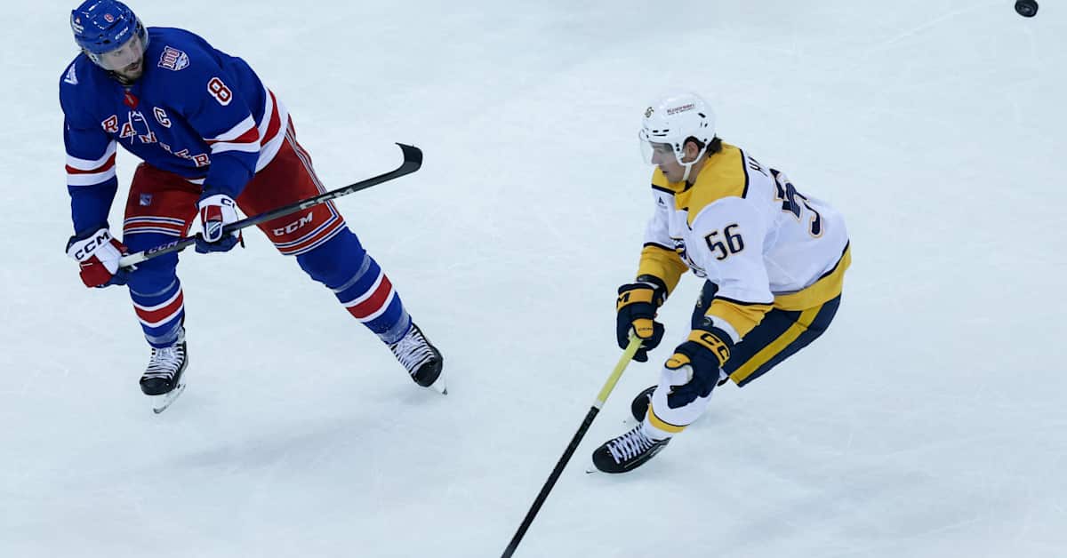 Juuse Saros utbytt då NY Rangers bröt sin dystra svit – Urho Vaakanainen och Erik Haula med assistpoäng