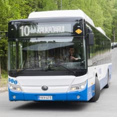 Tahmelan päätepysäkki.
