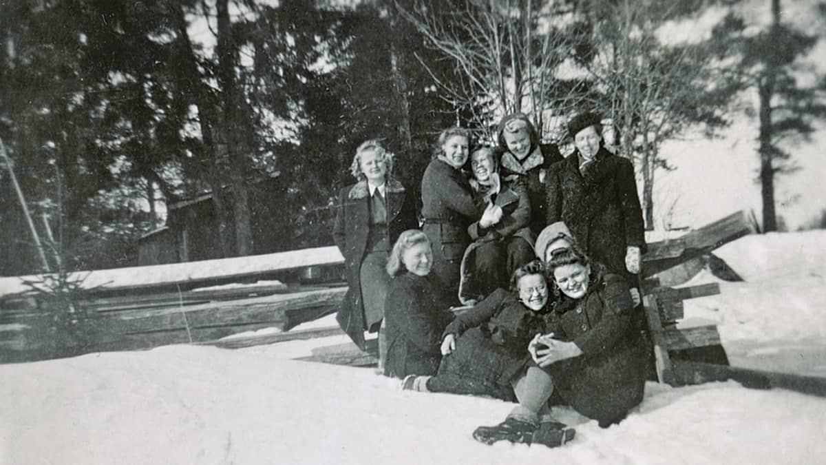 Talvinen ryhmäkuva