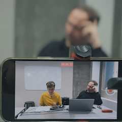 Toimittajat Anna Mattila ja Jyri Hänninen.