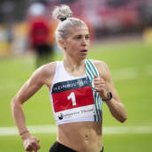 Sara Kuivisto Kalevan kisoissa 2021.