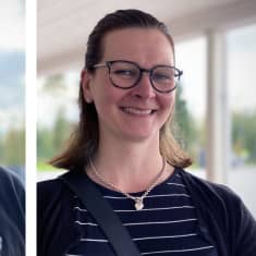 Lähikuvassa kuortanelainen Marko Mäntymies ja Anne Haapamäki