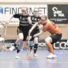 Kuva O2-Jyväskylän ja SaiPan kohtaamisesta kaudella 2022–23.