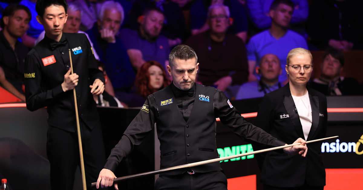 Snookerin MM-turnauksessa huimia käänteitä – Ville Pasanen äimistyi Mark Selbyn raivonpurkauksesta